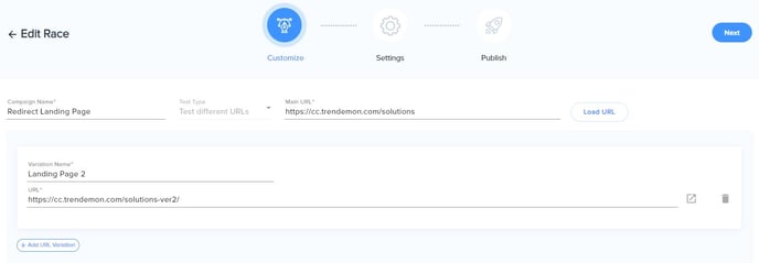 4 - redirect url