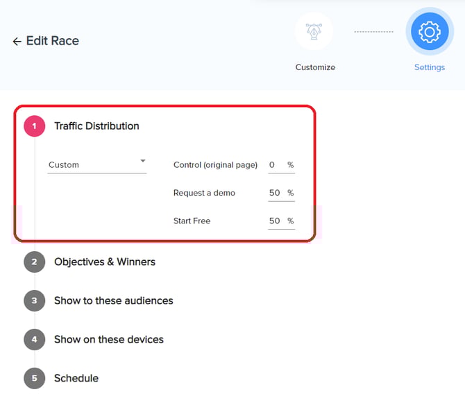 5 - traffic distribution