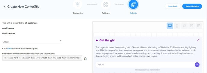 contextiles - publish