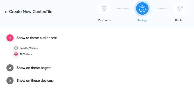 contextiles - settings