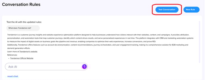 contextiles - test conversation