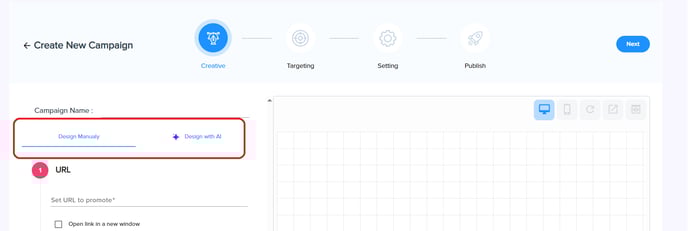 design with ai or manually