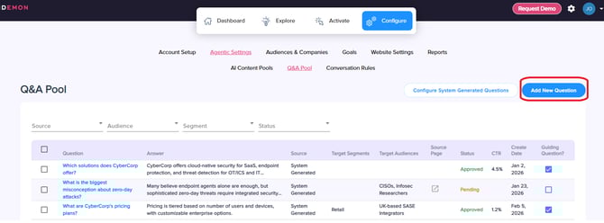 kb - add new question 1
