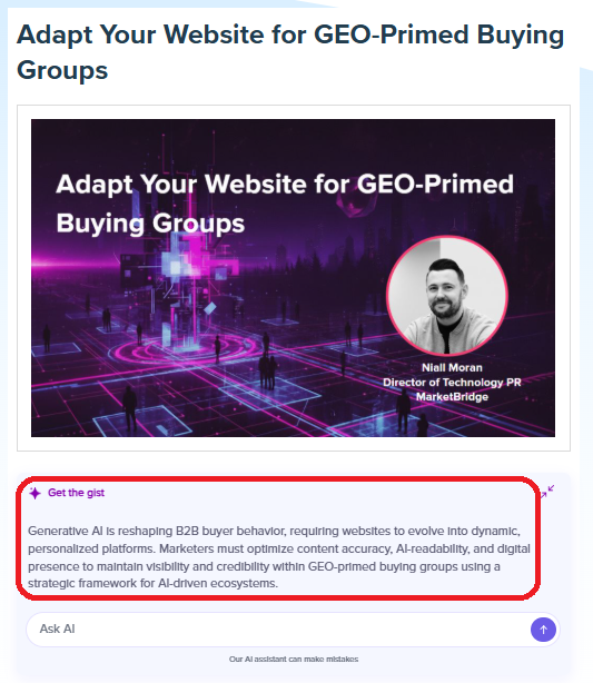 kb - contextile - short summary