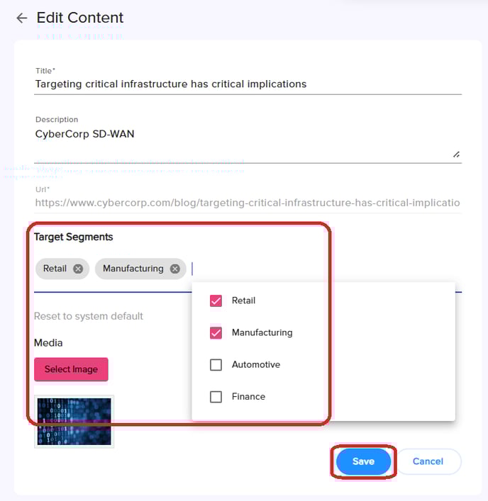 new - autopilot edit segment